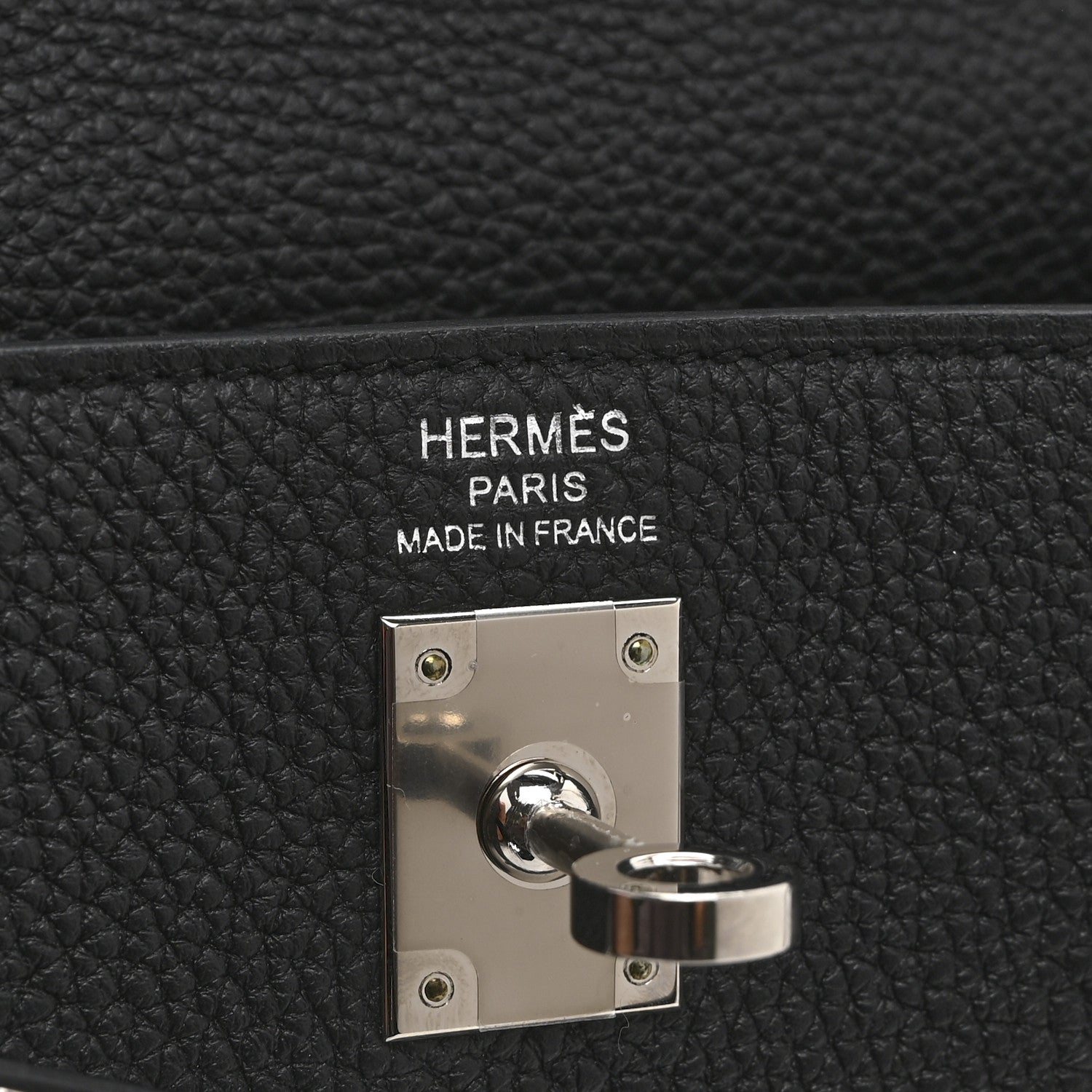 Hermes Togo Kelly Retourne 25 Black 6 of 10