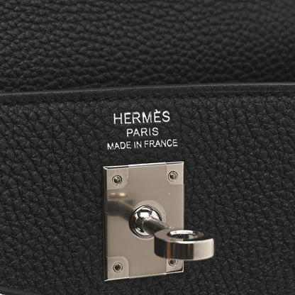 Hermes Togo Kelly Retourne 25 Black 6 of 10
