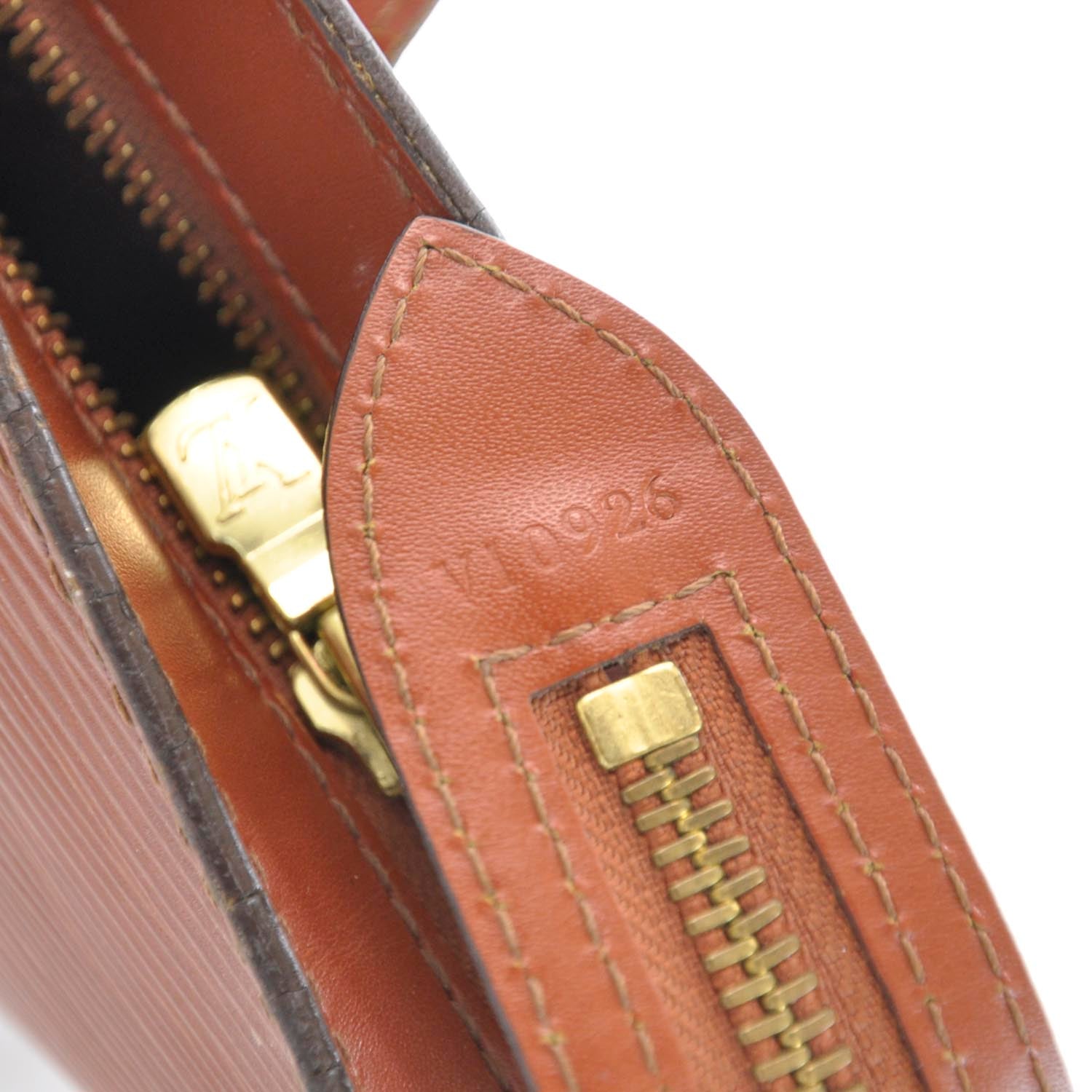Louis Vuitton Epi Saint Jacques Shoulder Bag Tote Fawn 11 of 11