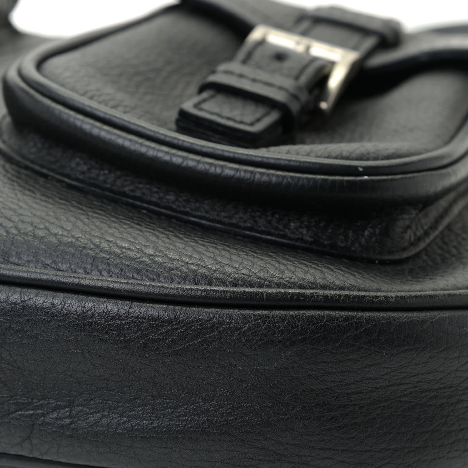 Prada Vitello Daino Pocket Hobo Black 15 of 15