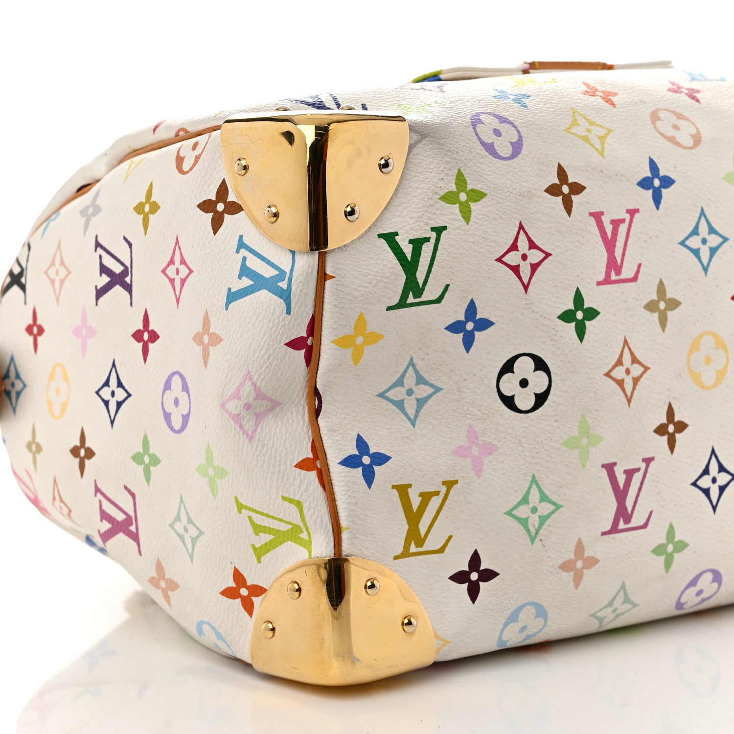 Louis Vuitton Monogram Multicolor Speedy 30 White 9 of 10