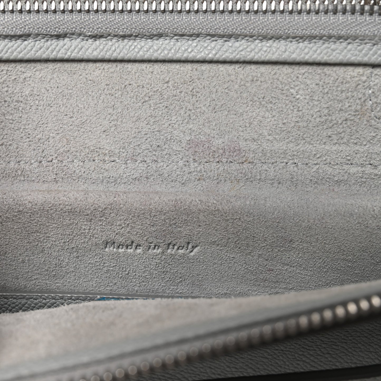 Grained Calfskin Micro Belt Bag Cloud