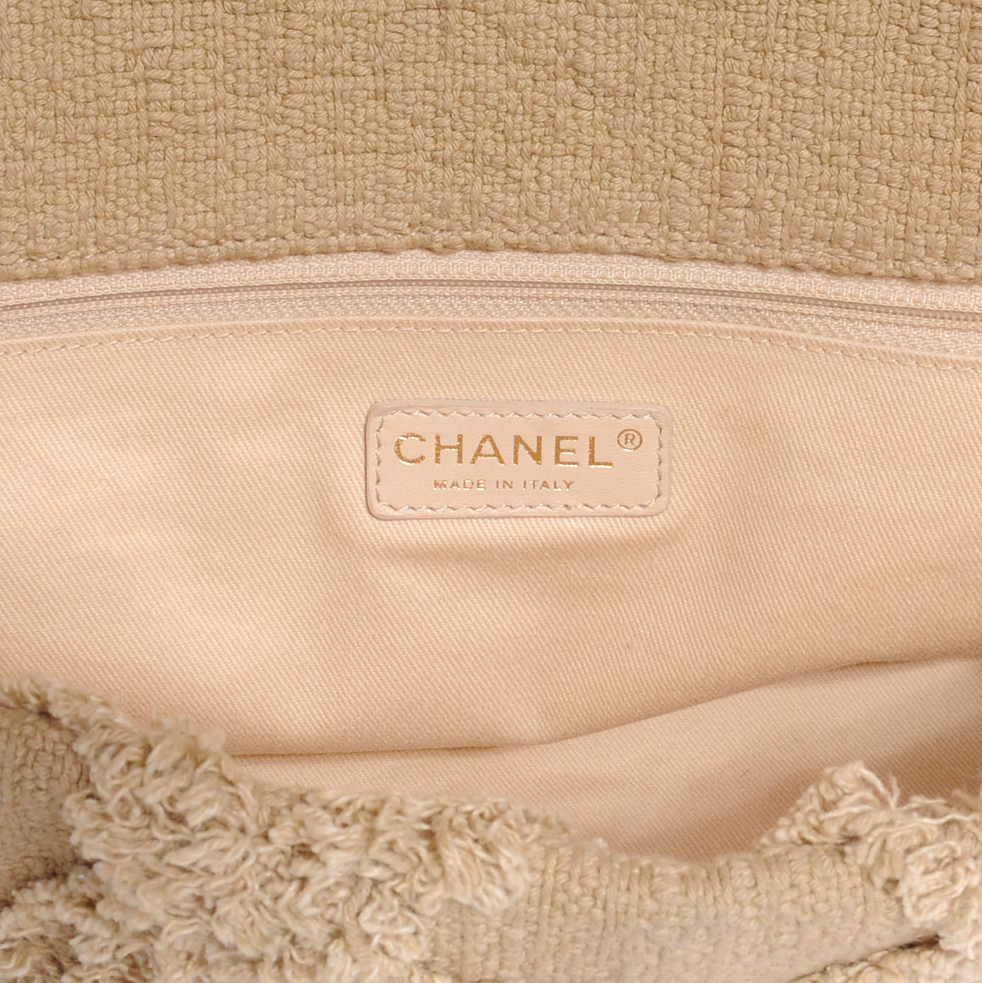 Chanel Tweed Nature Flap Dark Beige 6 of 7