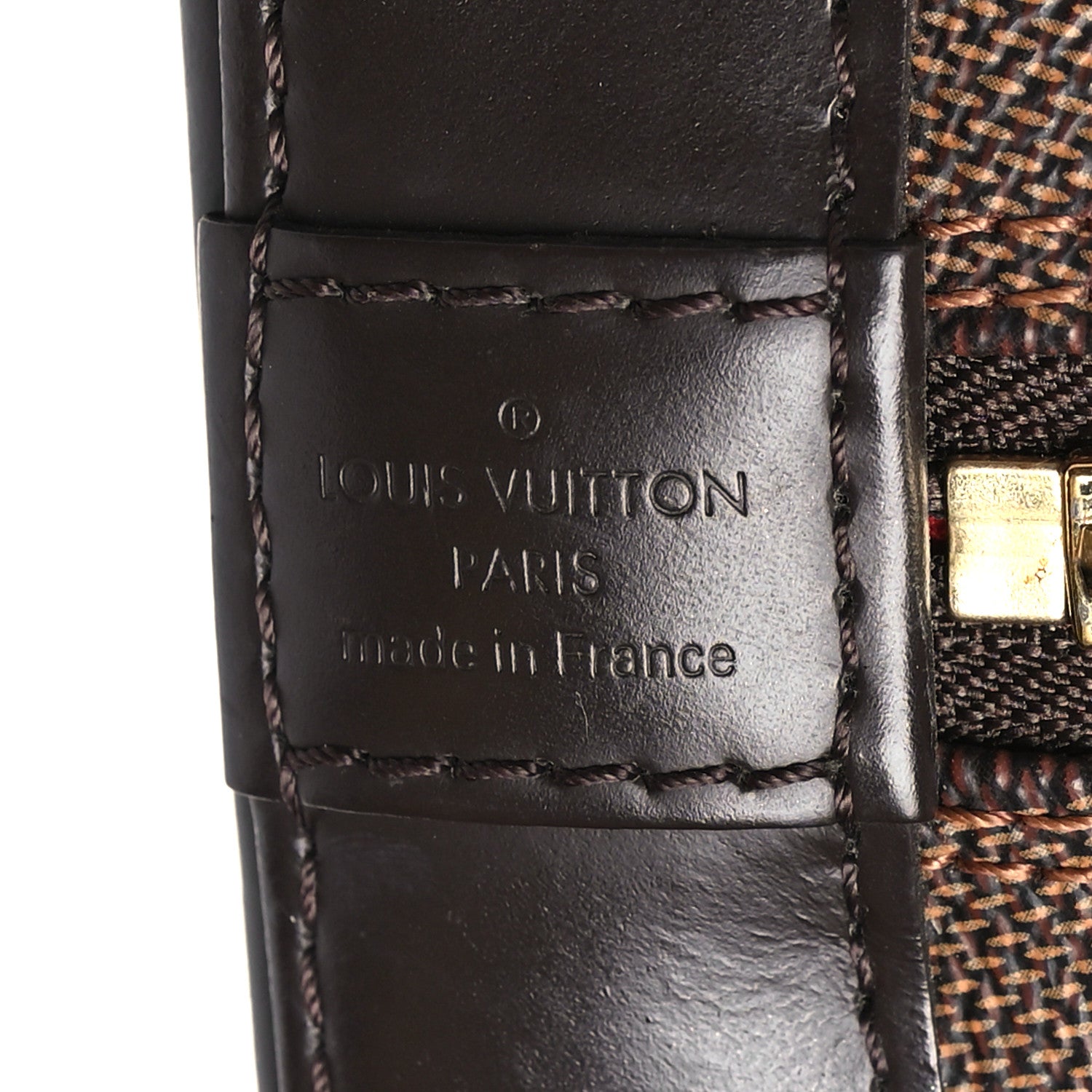 Louis Vuitton Damier Ebene Alma BB 6 of 8