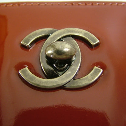 Chanel Patent Hybrid Rust Red 7 of 12