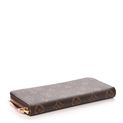Louis Vuitton Monogram Clemence Wallet Rose Ballerine 4 of 8