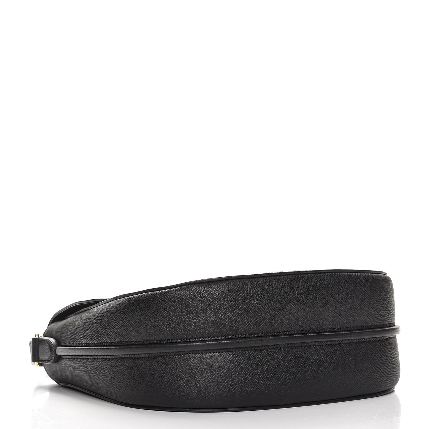 Grained Calfskin Medium Trotteur Black