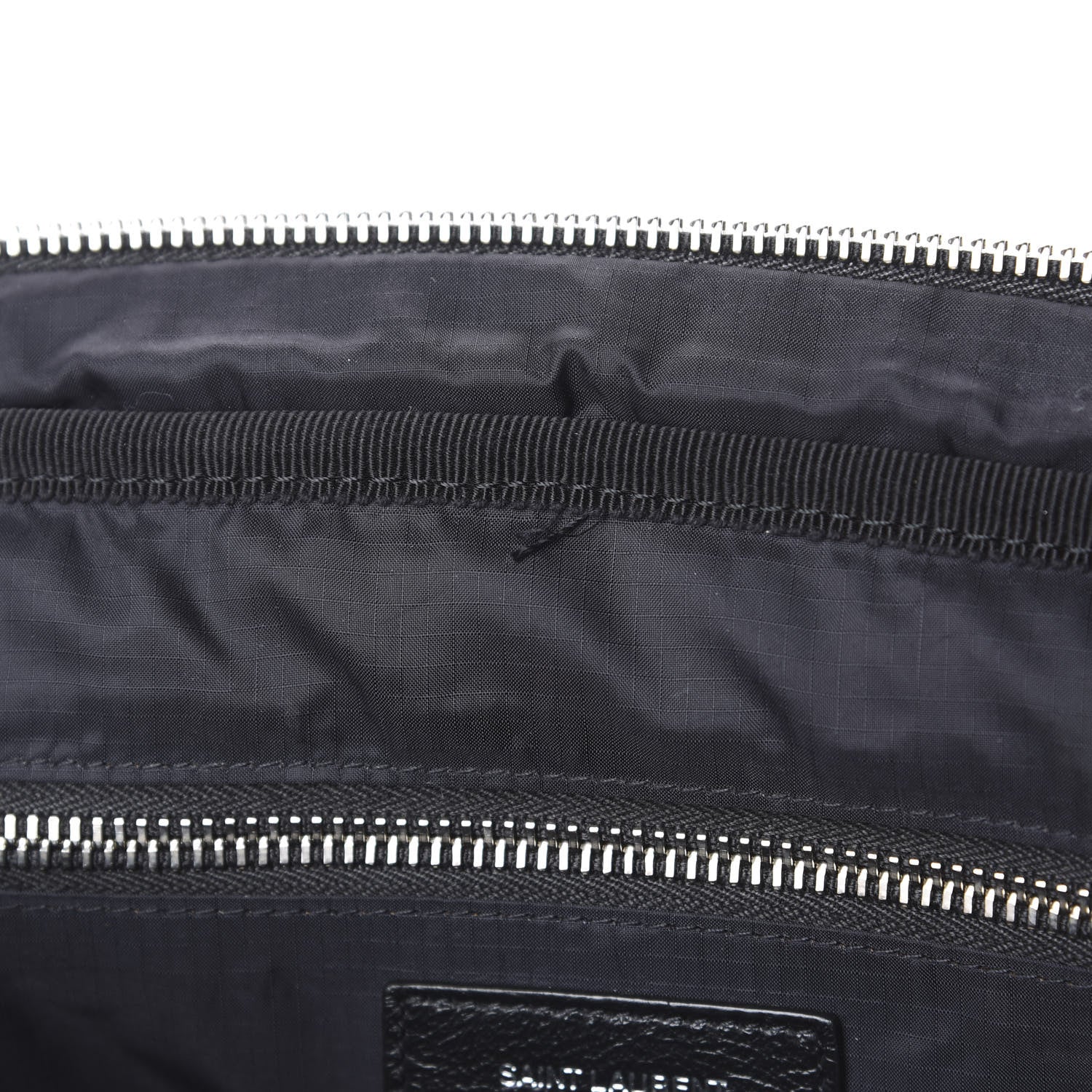 Saint Laurent Lambskin Sid Messenger Bag Black 10 of 11