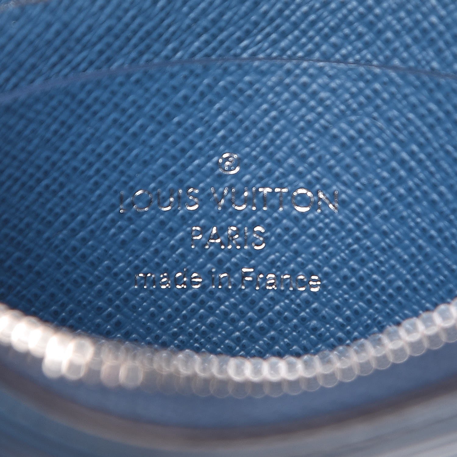 Louis Vuitton Epi Coin Purse Blue Celeste 6 of 8