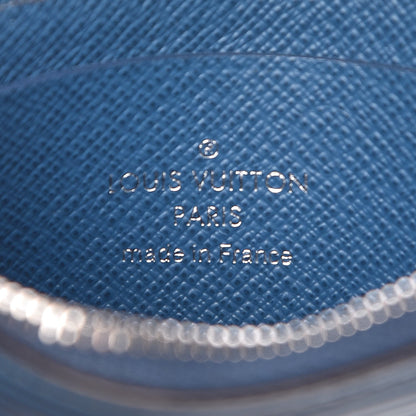 Louis Vuitton Epi Coin Purse Blue Celeste 6 of 8