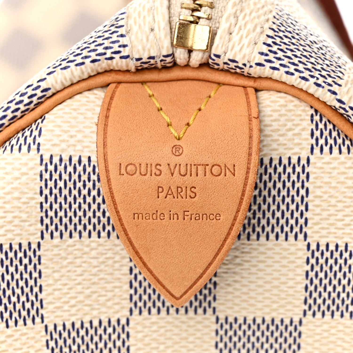 Louis Vuitton Damier Azur Speedy 35 6 of 11