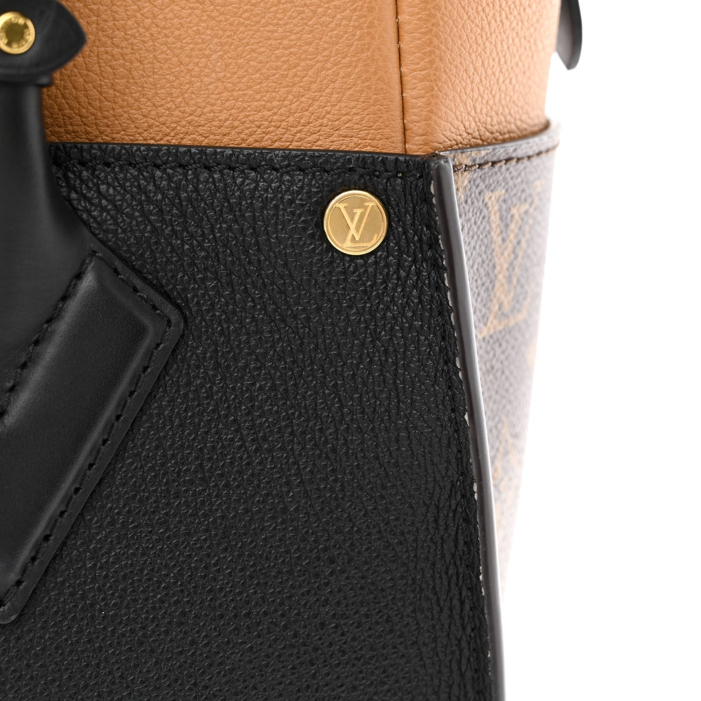 Calfskin Monogram On My Side Black