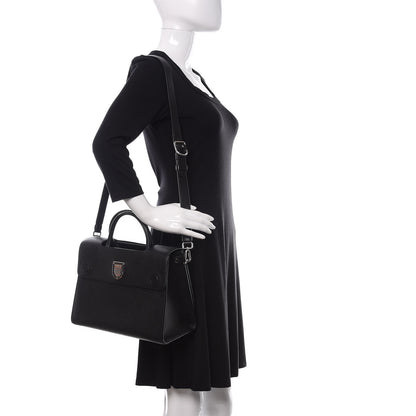 Christian Dior Grained Calfskin Medium Diorever Flap Black 3 of 10