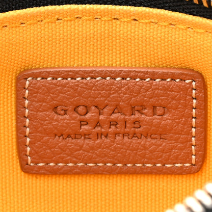 Goyard Goyardine Nano Senat Key Pouch Black Gold 6 of 8