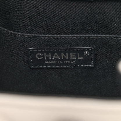 Chanel Caviar Quilted Small CC Bucket Bag Grey 6 of 12