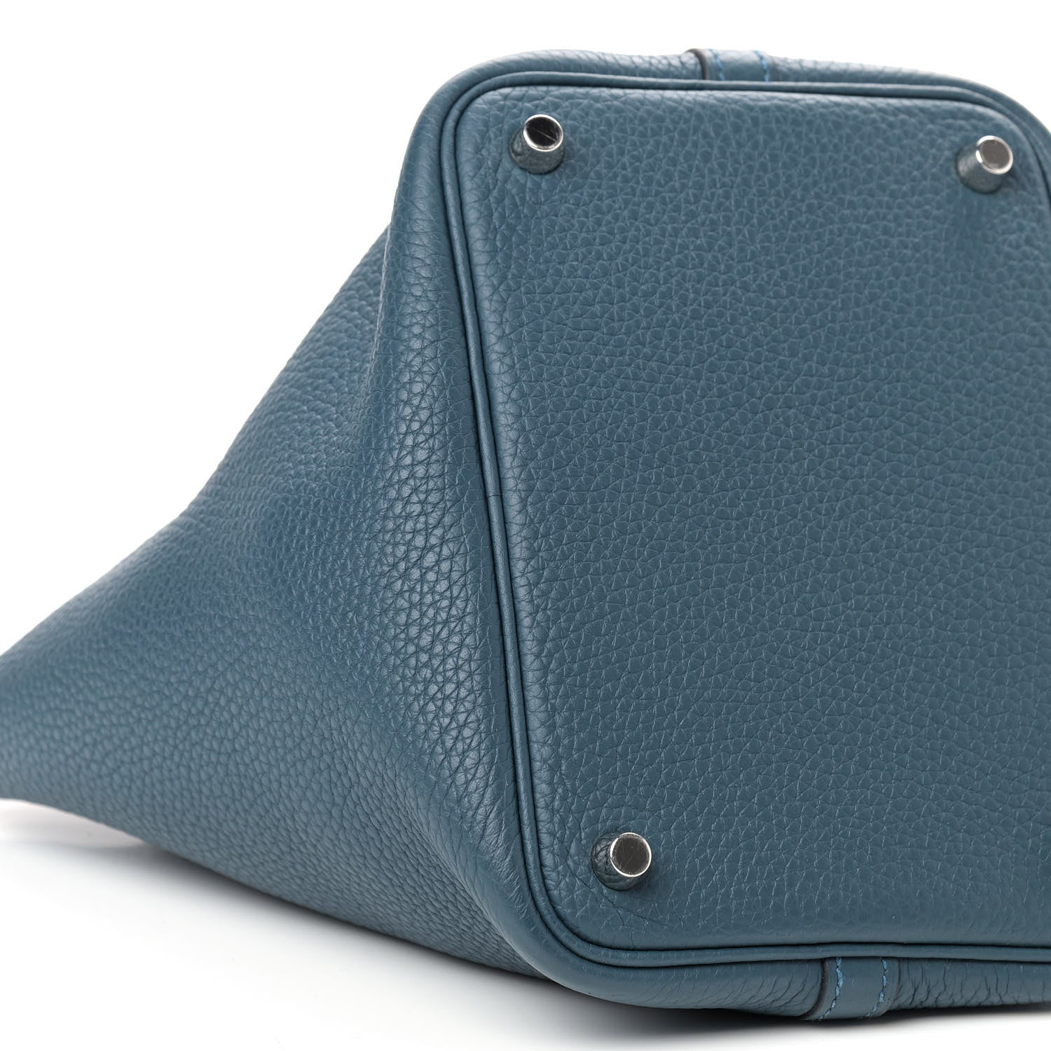 Hermes Taurillon Clemence Picotin Lock 18 PM Vert Bosphore 5 of 8