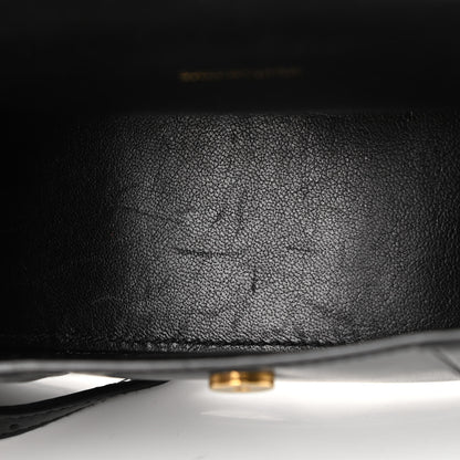 Balenciaga Shiny Box Calfskin Hourglass Top Handle Bag XS Black 11 of 14