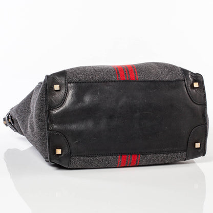 Celine Wool Racer Stripe Medium Luggage 5 of 15
