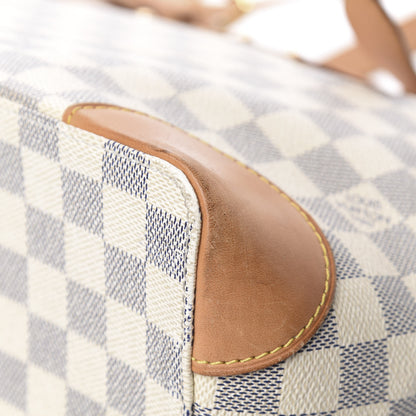Louis Vuitton Damier Azur Hampstead MM 8 of 17