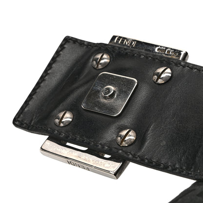 Fendi Zucchino Baguette Black 17 of 17