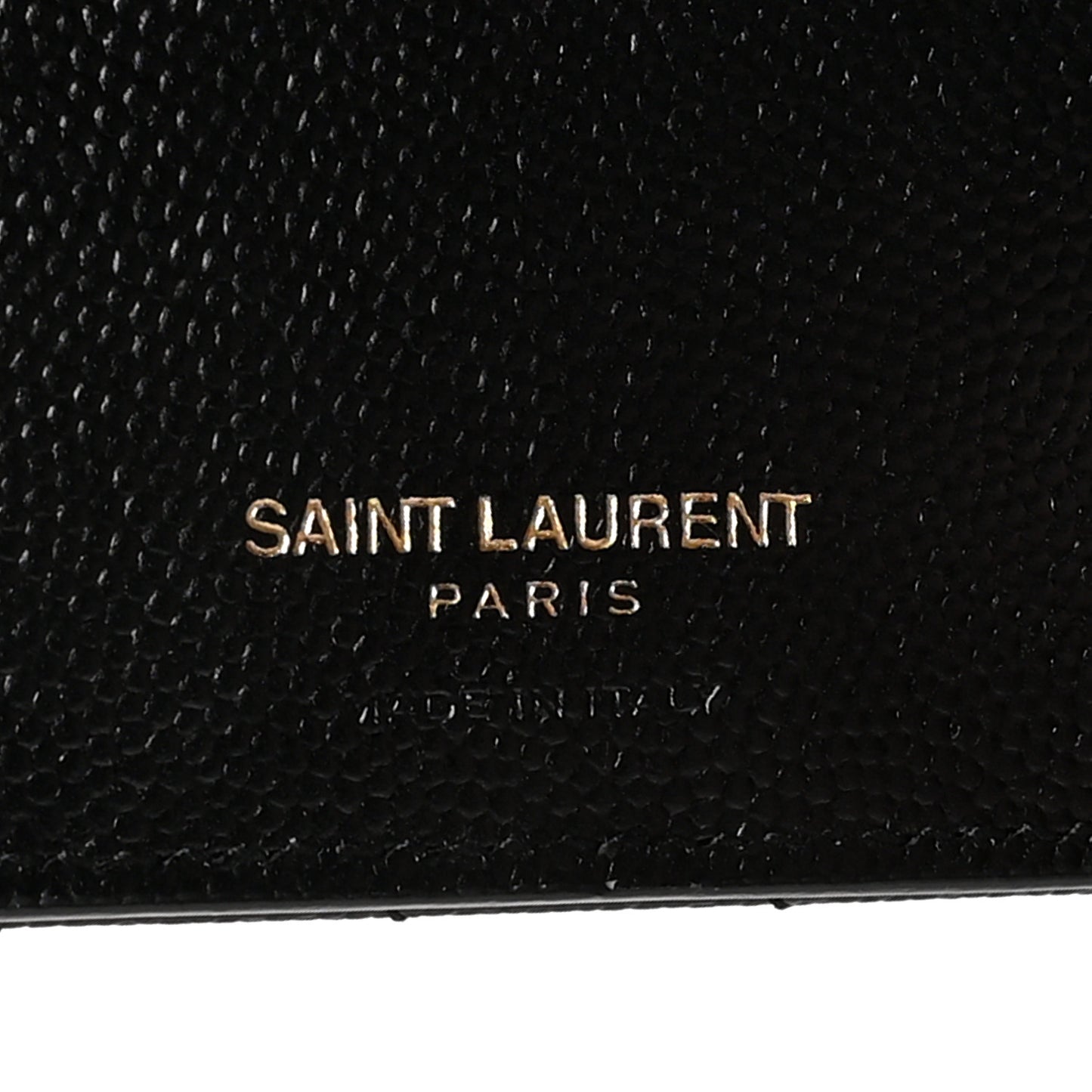 Grain De Poudre Matelasse Chevron Monogram Zipped Card Case Black