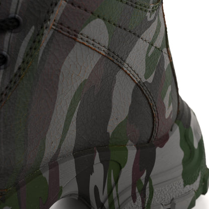 Miu Miu Crackled Calzature Camouflage Print Womens Combat Boots 37 13 of 13