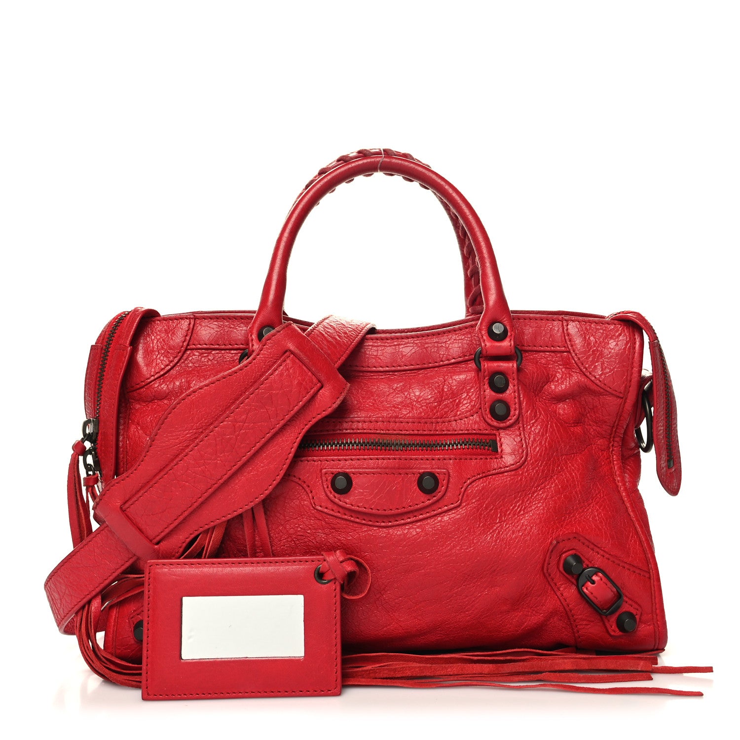 Balenciaga Agneau Classic Hardware S City Rouge Cardinal 1 of 11