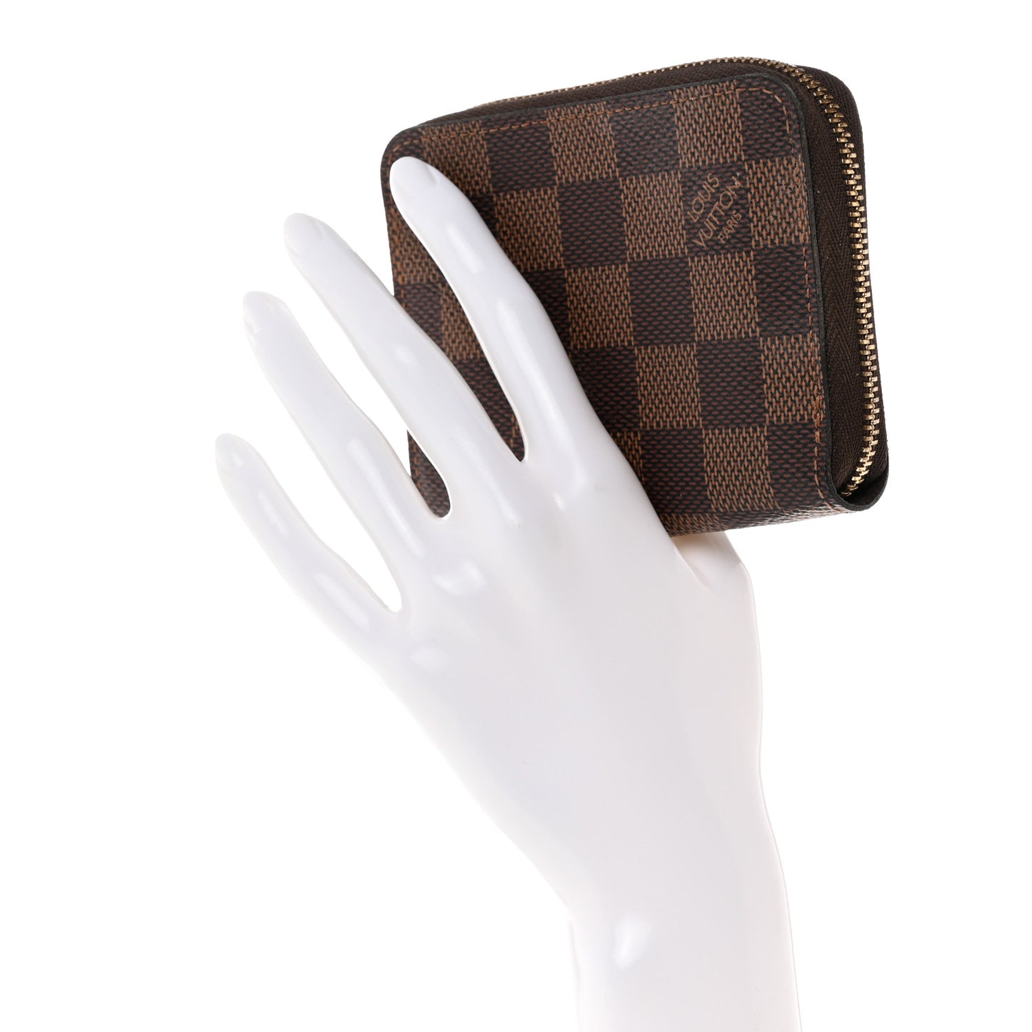 Damier Ebene Zippy Coin Purse