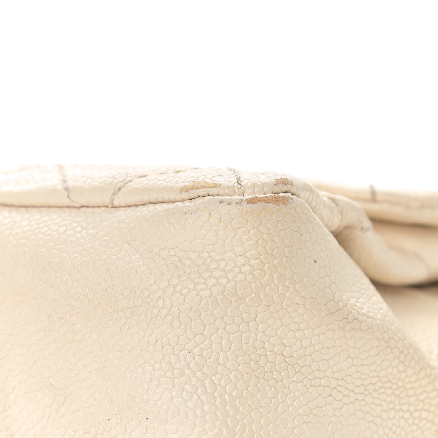 Chanel Caviar Quilted Medium Simply CC Flap White 13 of 22