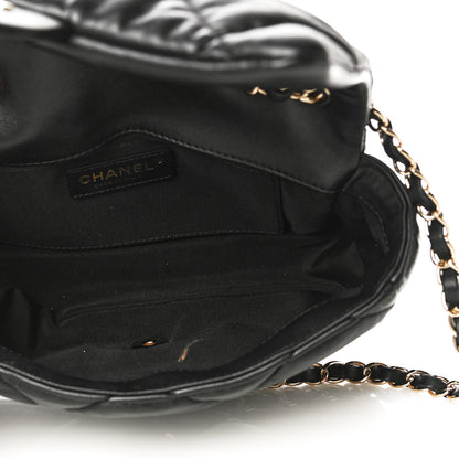 Chanel Calfskin Quilted Medium Bubbly Flap Black 5 of 13