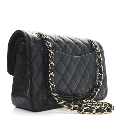 Chanel Caviar Quilted Small Double Flap Black 3 of 11