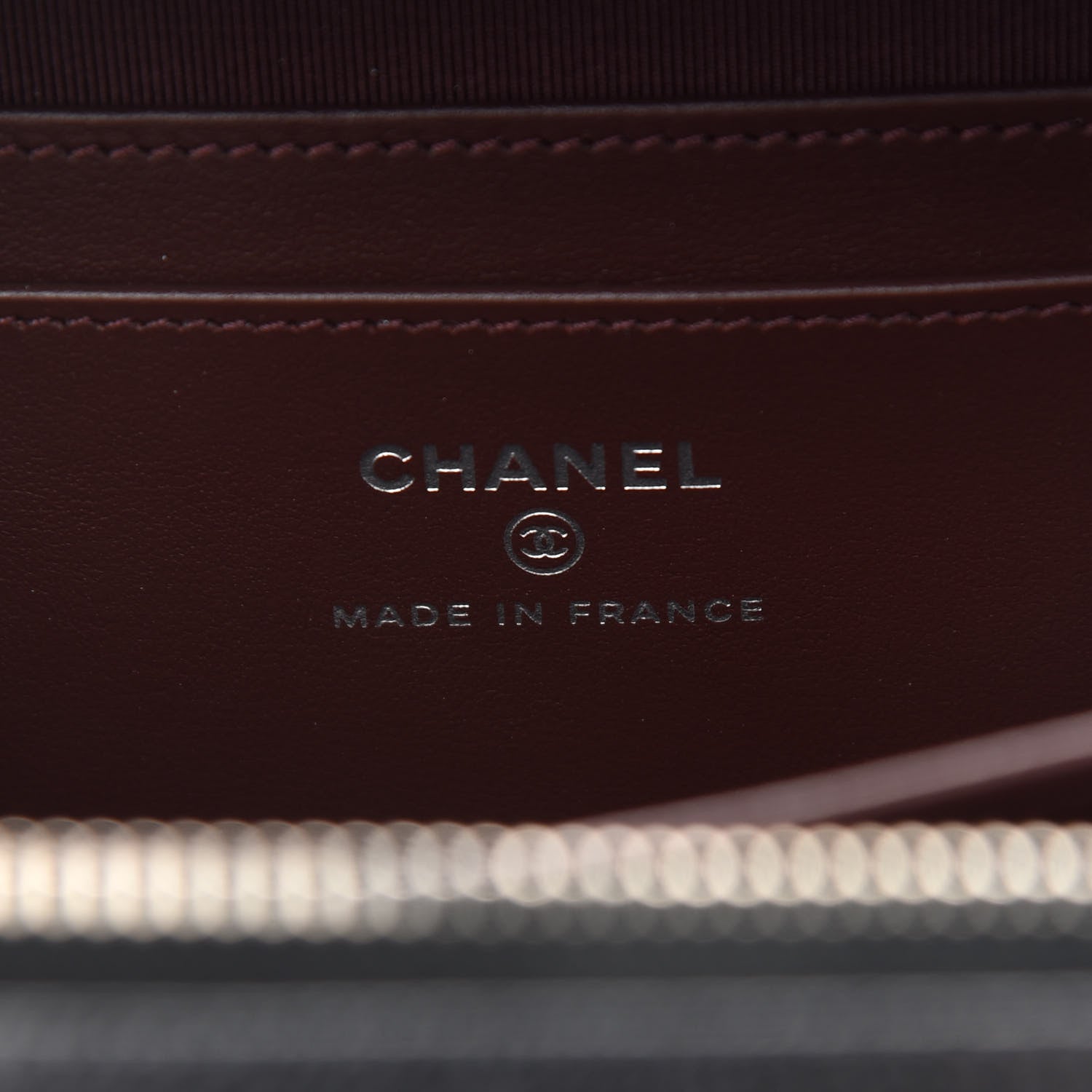 Chanel Caviar Quilted CC Vanity Case With Chain Black 6 of 9