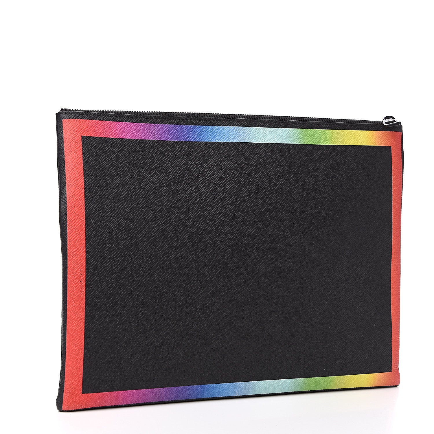 Louis Vuitton Taiga Rainbow Pochette A4 Black 2 of 9