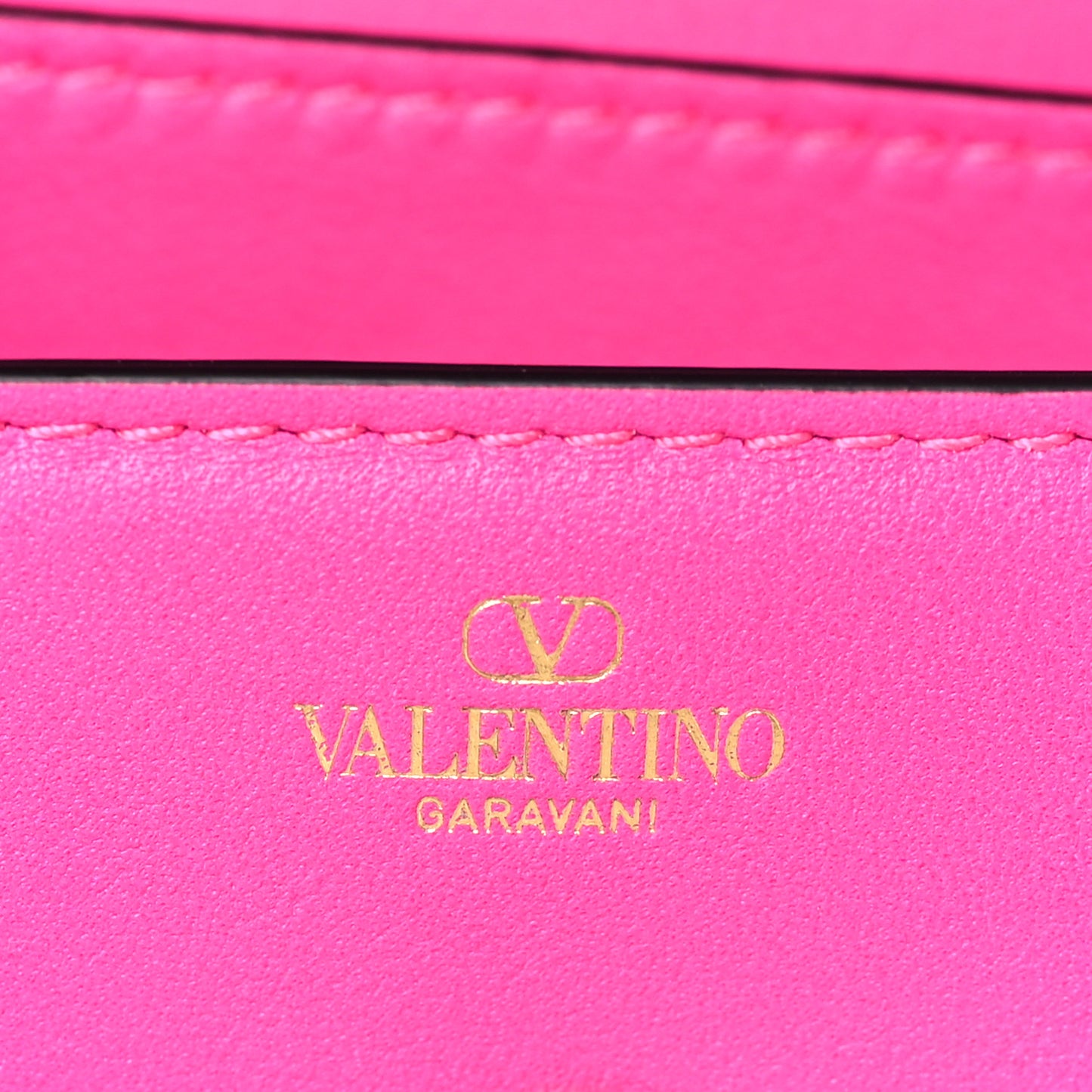 Calfskin Vlogo Micro Loco Shoulder Bag Pink PP