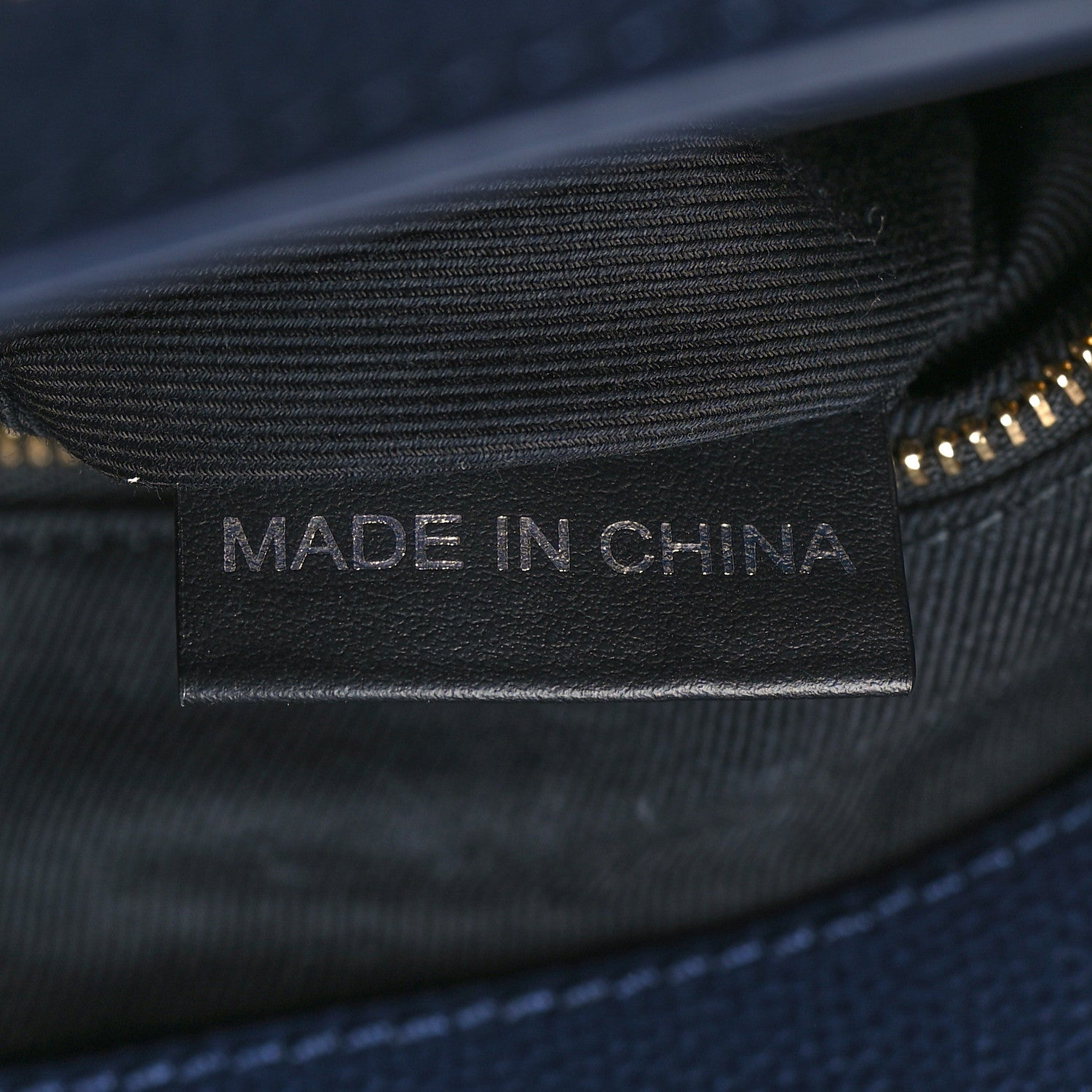 Burberry Derby Calfskin Vintage Check Medium Banner Tote Regency Blue 7 of 10