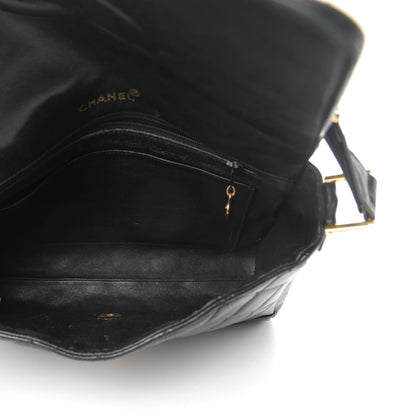 Chanel Lambskin Quilted CC Flap Shoulder Bag Black 5 of 18