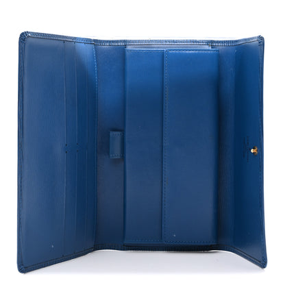 Louis Vuitton Epi Sarah Wallet Myrtille 5 of 7