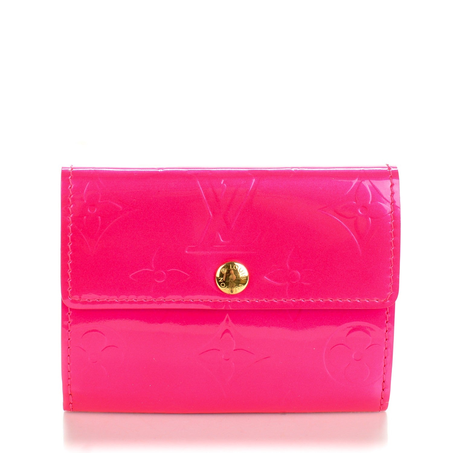 Louis Vuitton Vernis Ludlow Wallet Rose Pop 1 of 8
