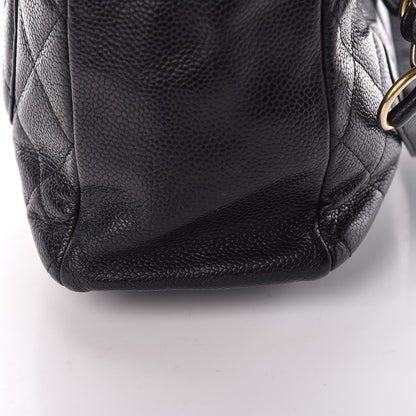Chanel Caviar Quilted Petit Shopping Tote PST Black 14 of 14