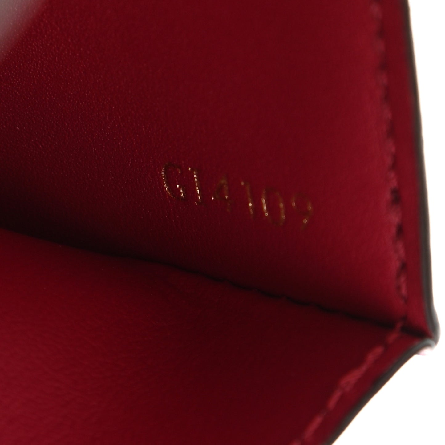 Monogram Micro Wallet Fuchsia