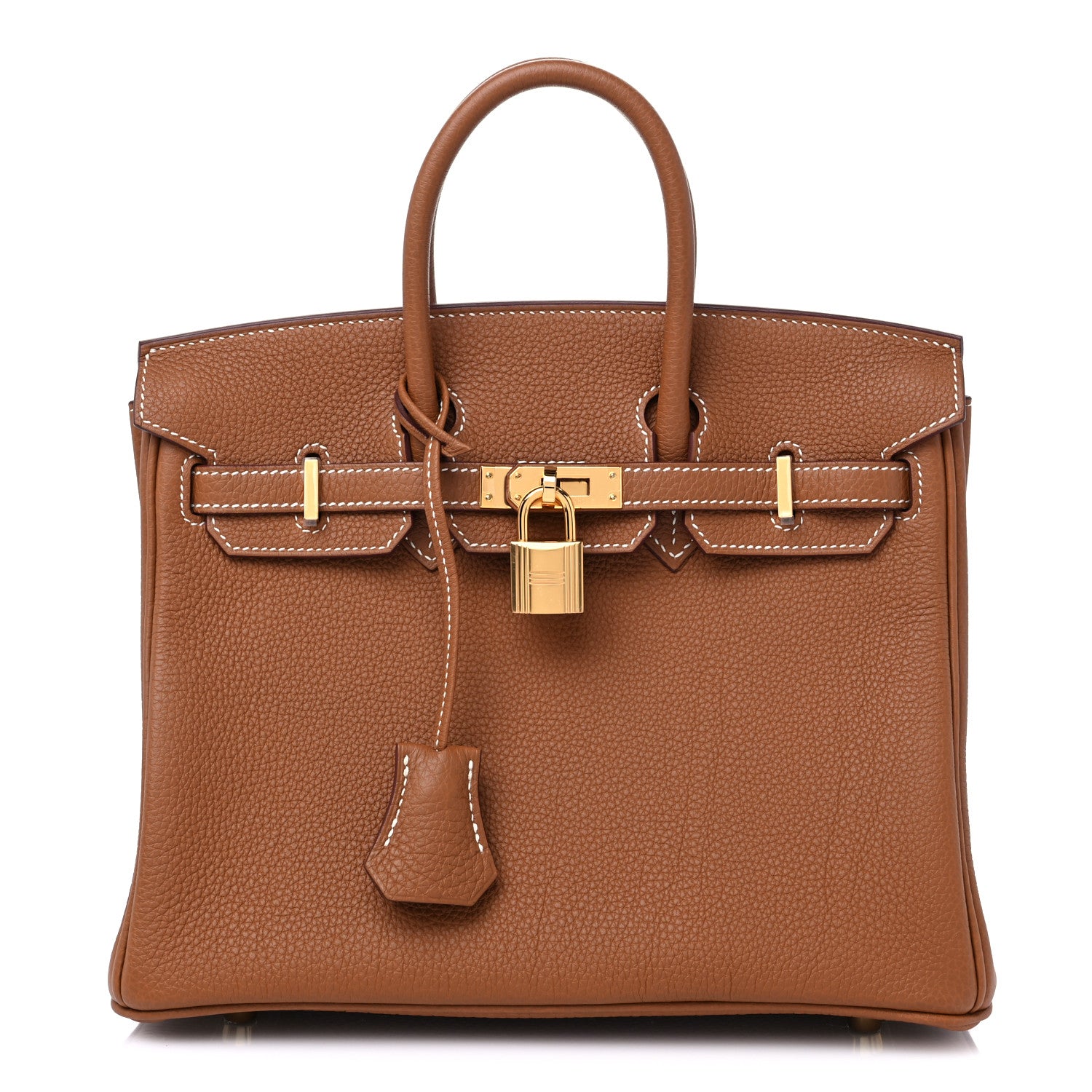Hermes Togo Birkin 25 Gold 1 of 10