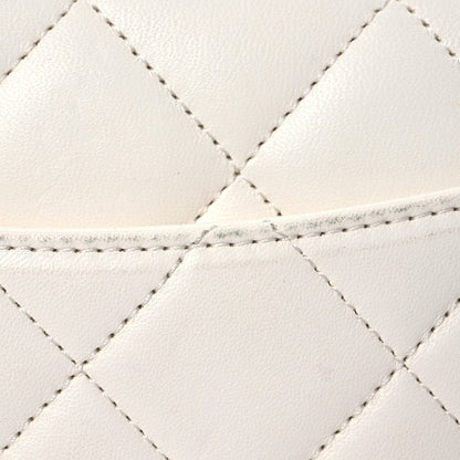 Chanel Lambskin Quilted Small Trendy CC Dual Handle Flap Bag White 15 of 20