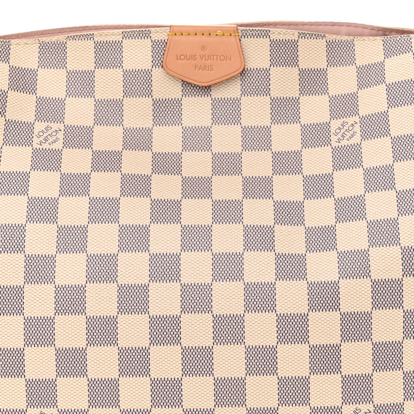 Damier Azur Graceful PM Rose Ballerine