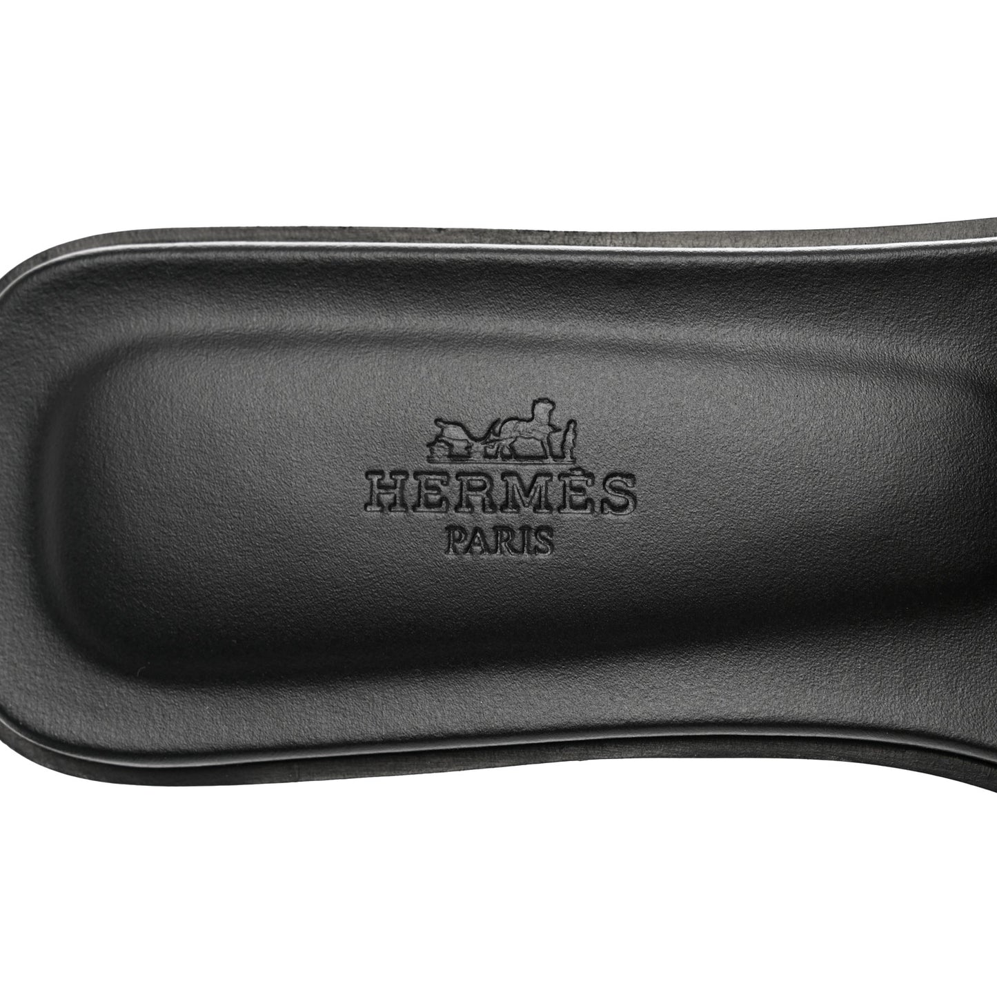 Box Calfskin Oran Sandals 39 Black