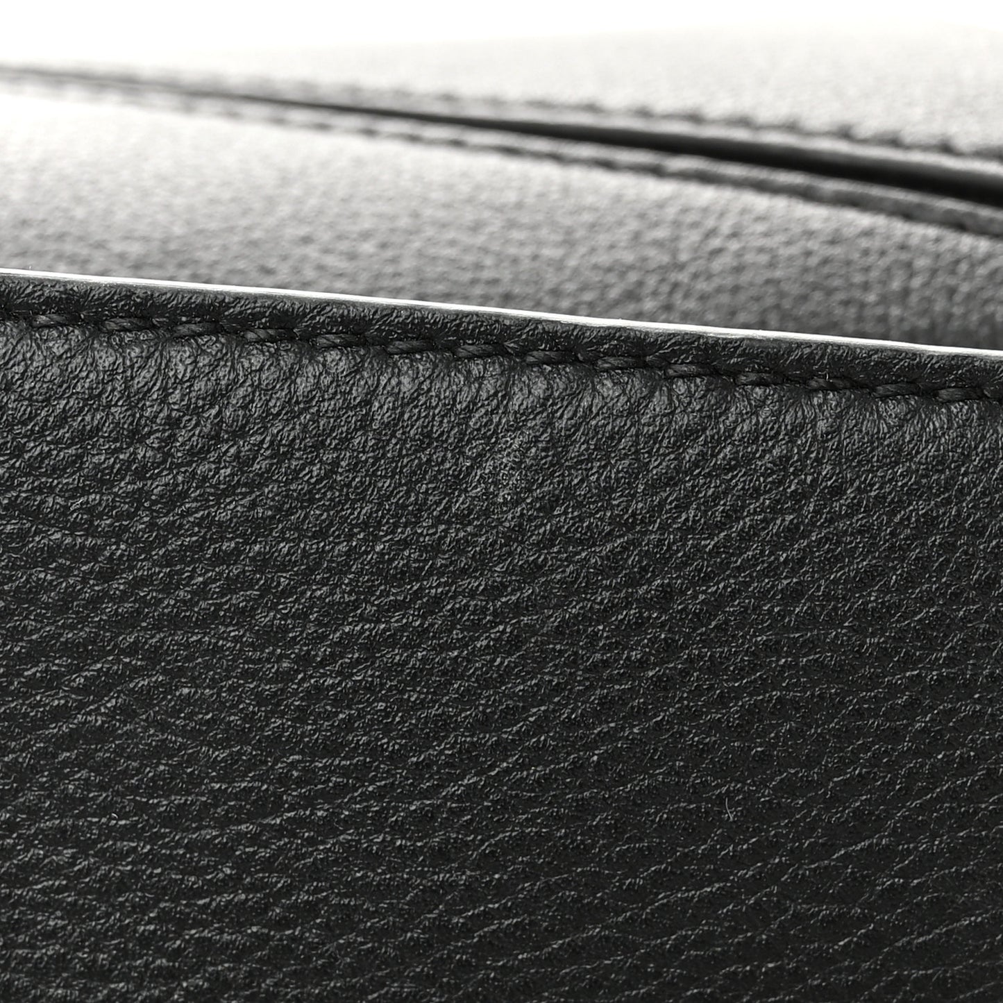 Calfskin Small Puzzle Bag Black