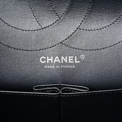 Chanel Metallic Calfskin Quilted 2.55 Reissue 227 Flap Charcoal 6 of 11
