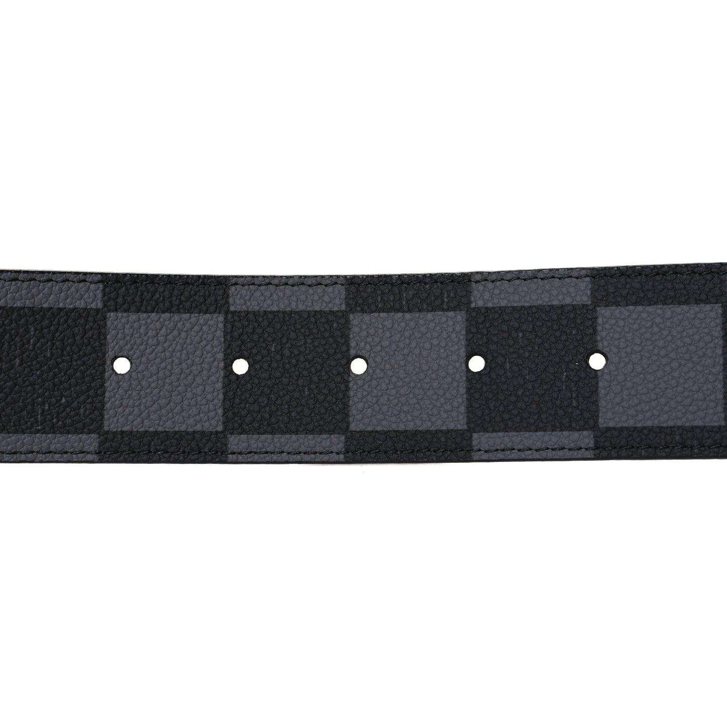 Damier Initiales Belt 90 36 Black