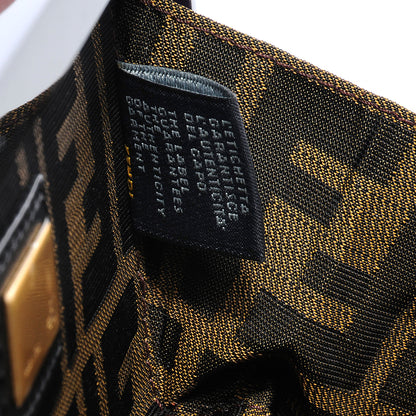 Fendi Resin FF Clutch Black Gold 8 of 9