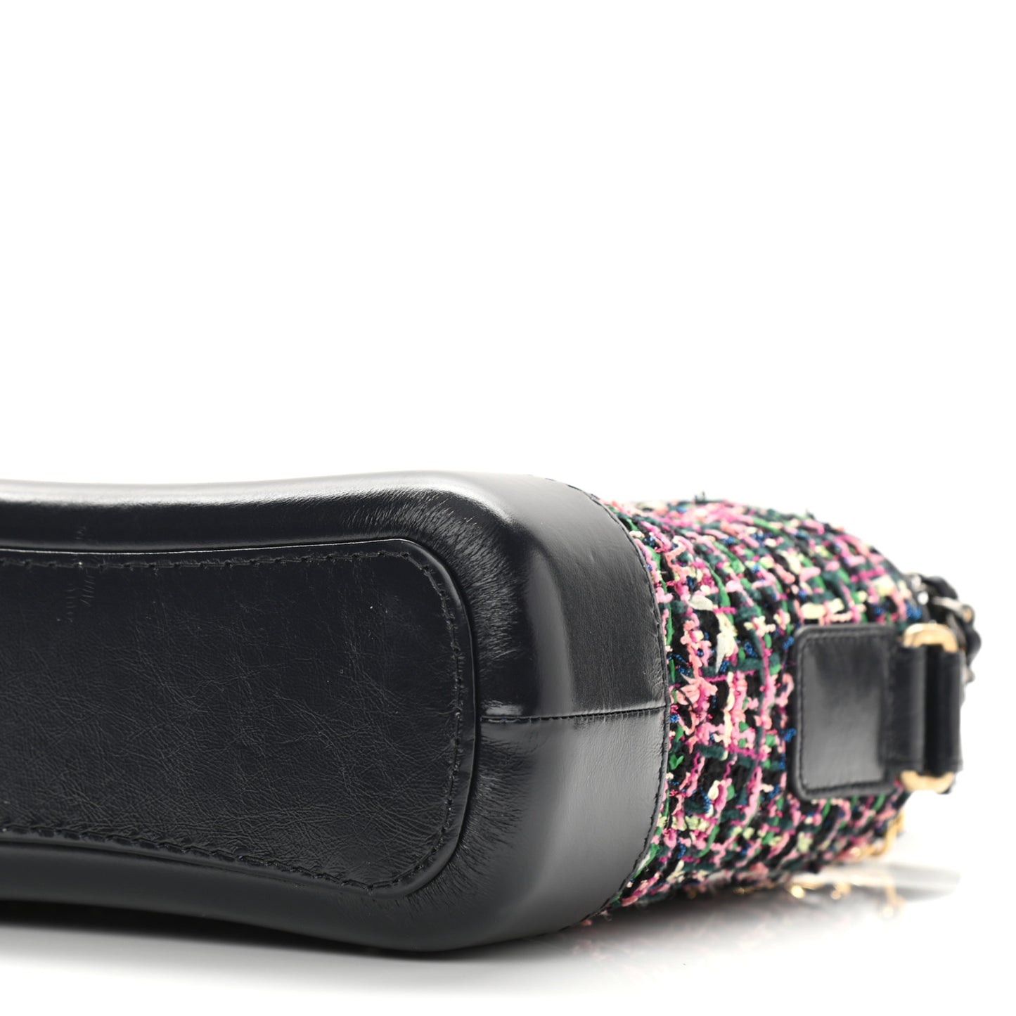 Tweed Calfskin Small Gabrielle Hobo Multi