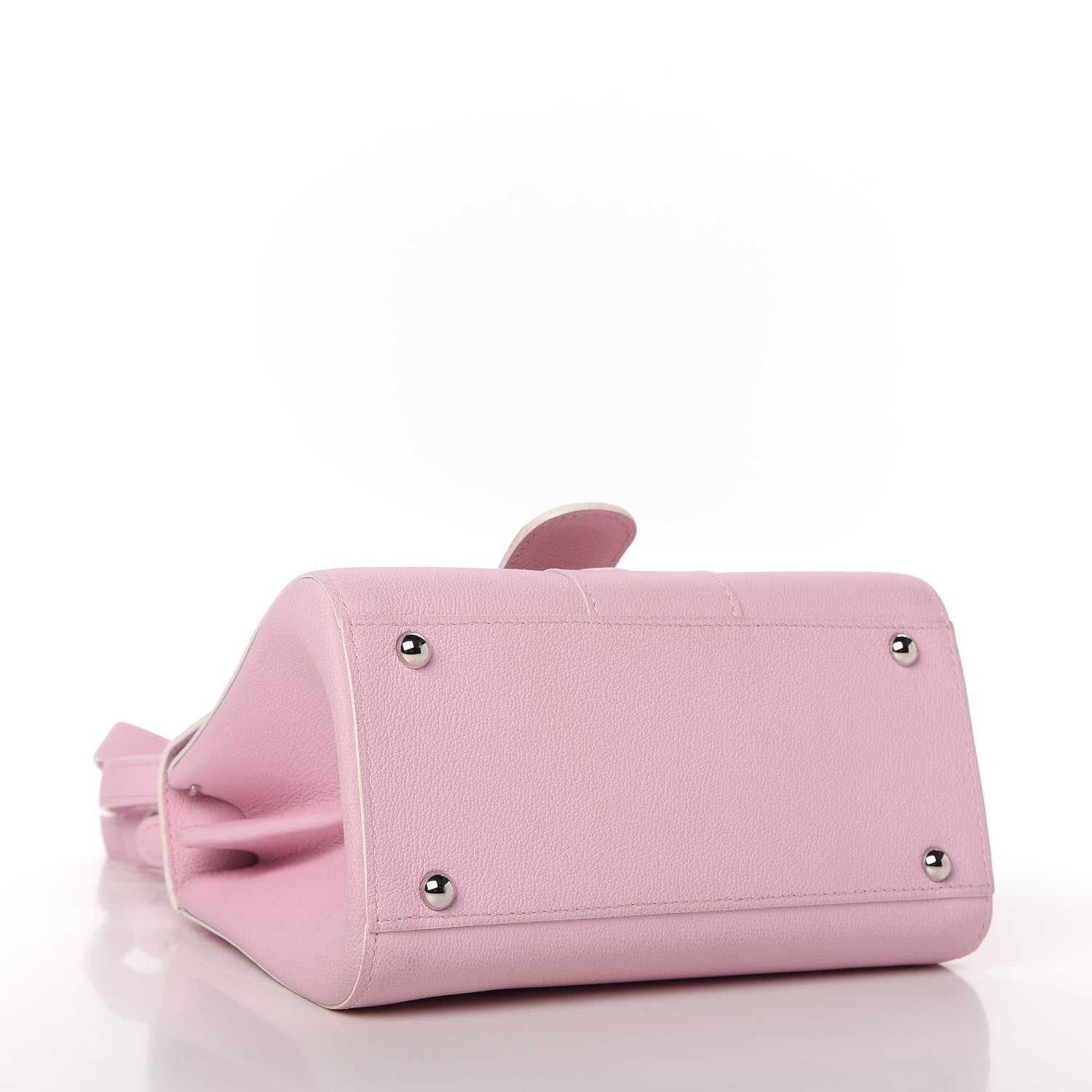 Delvaux Grained Calfskin Mini Brillant Satchel Nakuru 4 of 10